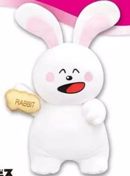 Tabekko Animal BIG мягкая игрушка кролик 1 тип всего