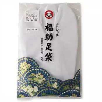 Tabi Fukusuke Tabi Stretch 4 предмета Kohaze Сделано в Японии 1 пара комплектов Японское кимоно Fukusuke 3082J000 Белый M [Fukusuke] (23,0-23,5см) белый