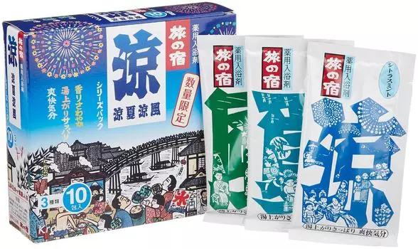 Tabinoyado Cool Summer Cool Wind Series Pack 10 упаковок