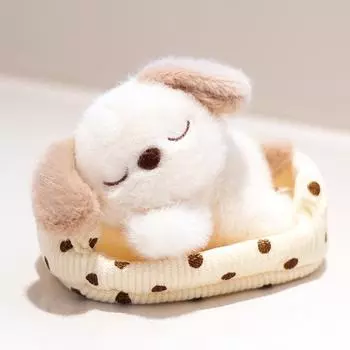 Table Companion Doll Doll Office Desktop Jewelry Ornament Learning Tie Plush Toy Doll Birthday Gift 18cm