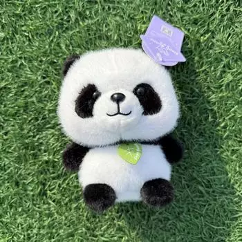 Table Companion Doll Panda Doll Small Ornament Cute Corgi Plush Toy Doll Children S Birthday Gift Female Sitting Height 15cm