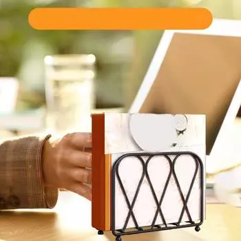 Table Napkin Holder Vertical Napkin Dispenser Metal One Size