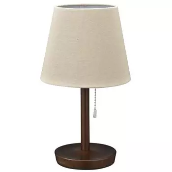 Table stand wooden brown light bulb sold separately OHM Ohm Electric TT-YN26MAW-T 06-3810
