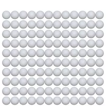 Table Tennis Ball Practice 40mm Plastic ABS Training Ball White 120 Pieces белый