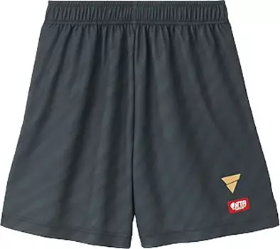 Table Tennis Game Pants JTTA Officially Approved Sweat Absorbent Quick Drying Unisex Available Black XL 522501 [Victus] V-GP503 140cm~4XL чёрный