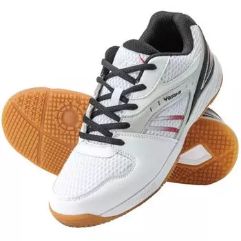 Table Tennis Shoes Jet Impact NEO White E201 10 [Yasaka] Men s Women s 24.0cm белый