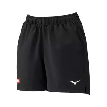 Table Tennis Wear Game Pants Easy to Move 82JBC201 Black [Mizuno] Women s чёрный