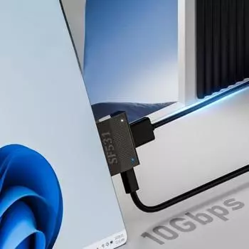 Адаптер для зарядки планшета, высокоскоростной USB-конвертер, компактный размер передачи, портативный универсальный конвертер для Surface A