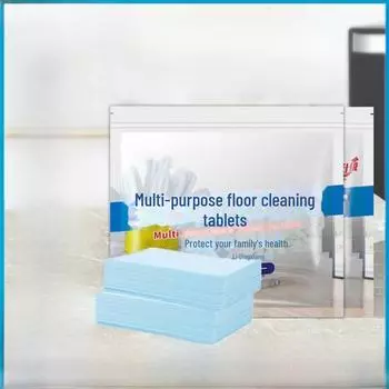 Таблетки для мытья полов Multi-Effect для плитки и дерева - осветление, ароматизация и уход