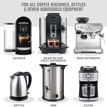 Таблетки для очистки кофемашин от накипи и шипучих продуктов, кипятильник, чайник, пароварка, чистящее средство от накипи, таблетка лимонной кислоты 6pcs