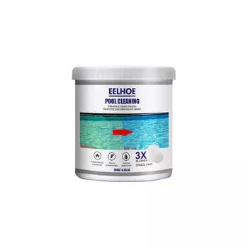 Таблетки для очистки воды в бассейне шипучие, уничтожающие бактерии, 180 г раствор