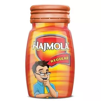 Таблетки для пищеварения Dabur Hajmola Tasty (Обычный вкус) - 120 таблеток | Полезно, вкусно и полезно | Аюрведические таблетки для улучшения пищеварения