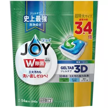 Таблетки для посудомоечной машины Joy Gel 54 шт.