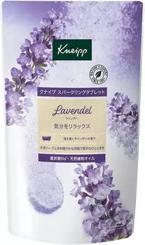 Таблетки Kneipp Sparkling с ароматом лаванды 6 таблеток для ванны Подарок