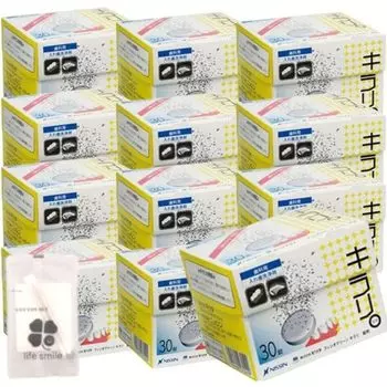 Таблетки Nissin Physioclean Kirari для чистки зубных протезов Smile Original Cotton Set [Набор 12] [Life Included]
