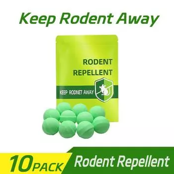 Таблетки от крыс 10 шт. Мощные гранулы от крыс для садовых насекомых и крыс One Size