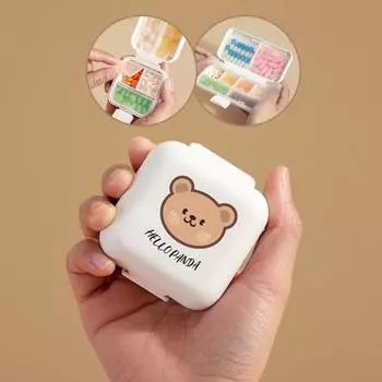 Таблетница герметичная двухслойная многосекционная пылезащитная портативная дорожная деловая поездка держатель для планшета Little Bear Товары для дома S