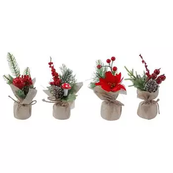 Tabletop Artificial Christmas Tree Christmas Decor for Fireplace Bar Office