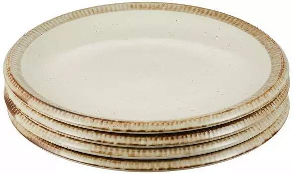 Tableware East Fuchisabi Dinner Plate Set of 4 Japanese Tableware Dish Large Plate Pasta Plate One Plate Tableware Set