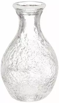 Tableware East Glass Tokkuri 1 Cup Rock Pattern Clear Made in Japan Sake Cup Glass Tableware (Clear)