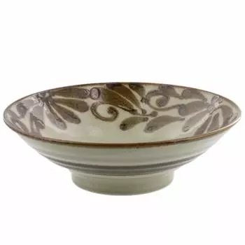 Tableware East Japanese Tableware Noodle Bowl Bowl Ryukyu Karaksa Sabi sh-015-02 ржавый