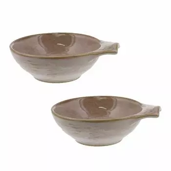 Tableware East Minoyaki Tonsui Bowl Set of 2 (Brown) Japanese Tableware Small Bowl Bowl