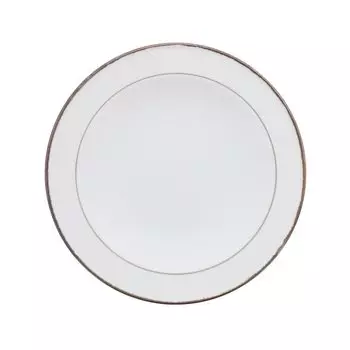 Tableware East Rim Plate 24.5cm Daily style Brown Line