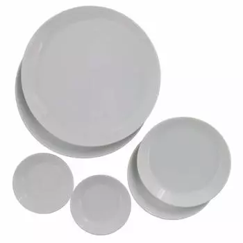 Tableware East Simple & Stylish (Clair) Plate (LSSS) Pair Set