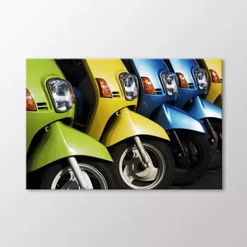 Таблица цветных самокатов