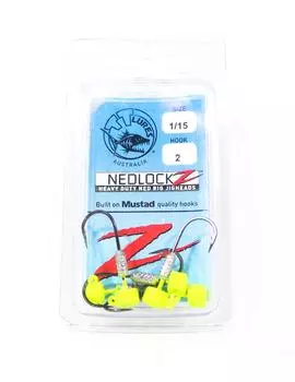 Таблица джиг-головок Tackle Tactics TT Nedlockz HD, 1/15 унции, 2 5 штук в упаковке (7489)