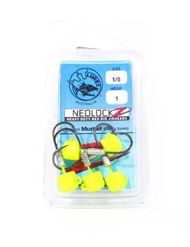 Таблица джиг-головок Tackle Tactics TT Nedlockz HD, 1/5 унции, 1 5 штук в упаковке (7519)