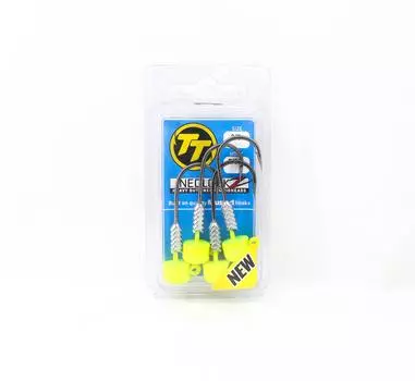 Таблица джиг-головок Tackle Tactics TT Nedlockz HD, 3/8 унций, 5/0H, 4 шт./упаковка (7786)