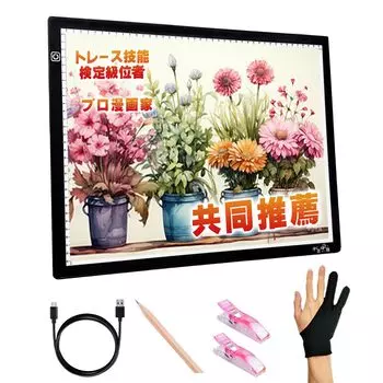 Таблица отслеживания времени для рукоделия A3 Уровень мастерства Профессиональный художник манги W Проведен тест освещения В комплекте 5 практичных аксессуаров Высокая яркость Нет чёрный