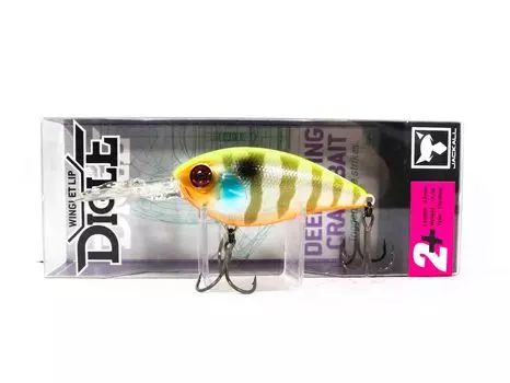 Таблица плавающих приманок Jackall Digle 2+ Crank Bait Назад Bluegill (2014)
