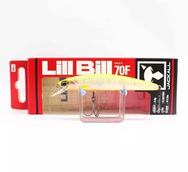 Таблица плавающих приманок Jackall Lill Bill 70F с жемчужной спинкой (1528)