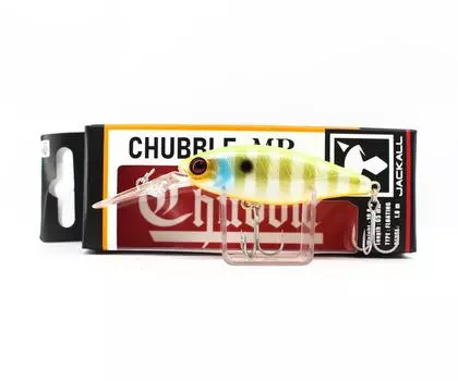 Таблица плавучих приманок Jackall Chubble MR Minnow Назад Bluegill (1207)