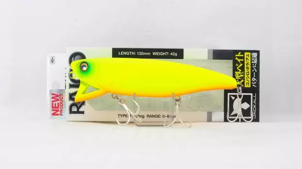 Таблица приманок Jackall Raico 132F Fioating All Matte (5163)