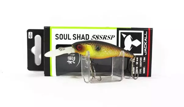 Таблица приманок Jackall Soul Shad 58SR SP Shallow Suspend Lure Muddy (2742)