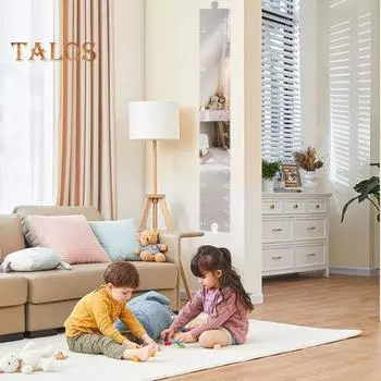 Таблица роста детей Зеркальная доска для сухого стирания Детская комната Детская спальня для младенцев и взрослых Мальчики Девочки Настенная доска для сращивания Линейка для измерения высоты белый