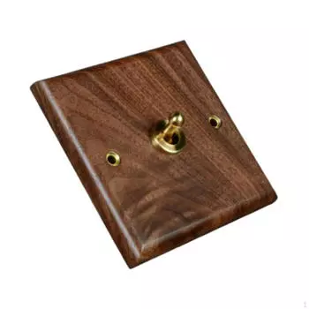 Табличка, деревянный указатель выхода, винтажный дизайн, латунный рычажный переключатель, декоративная настенная табличка для кафе отеля Single Lever