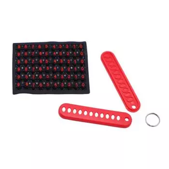 Табличка с номером телефона, фактическая, простая в установке, модная, внутренняя отделка, современный брелок, подвеска, брелок для ключей, универсальный чёрный