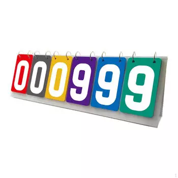 Табло для подсчета очков, 6-значное табло для подсчета очков, флиппер, флип-кипер для PE