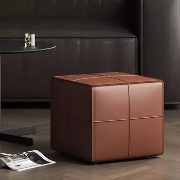 Табурет для дома, диван, низкий табурет для гостиной, пеленальный столик для порога, многофункциональный табурет для спальни Black