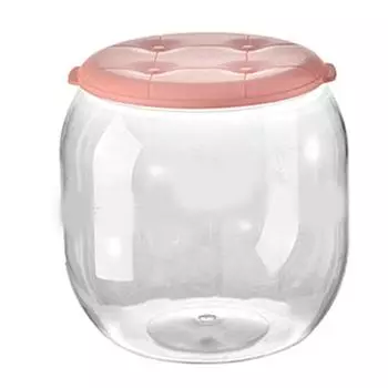 Табурет для хранения игрушек, многоцелевой инновационный круглый прозрачный табурет для хранения игрушек для домашнего использования Round Roseate