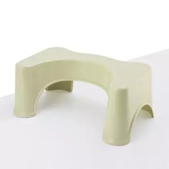 Табурет для кормы, табурет для унитаза, табурет для унитаза высотой 6,7 дюйма, табурет для ванной, приучение к горшку для взрослых, прочный и портативный табурет для приседаний, возможности 39 cm * 22 cm * 17 cm белый