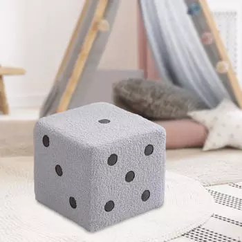 Табурет для ног Dice Cube, оттоманский шаг, креативный нескользящий устойчивый табурет для ног для спальни