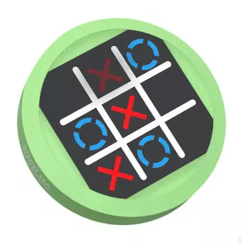 TAC Toe Bolt Game Board Entertainment Strategy Brain Puzzle Console для зелёный