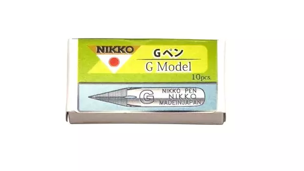 Tachikawa Pin Seisakusho Nikko Nib G Pen 10 pieces NG-10