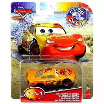 Тачки 2020 Mattel Color Changers Мини Машинка 1 Упаковка Молния Маккуин MATTEL CARS COLOR CHANGERS 1PACK МОЛНИЯ Маккуин Disney Pixar Disney PIXAR Фильм