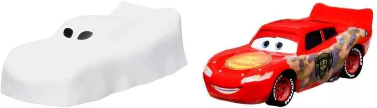 Тачки 2024 Mattel Diecast Mini Car 1 Pack Космическое Существо Молния Маккуин Персонаж Автомобиль Фильм Аниме 155 [Предмет]